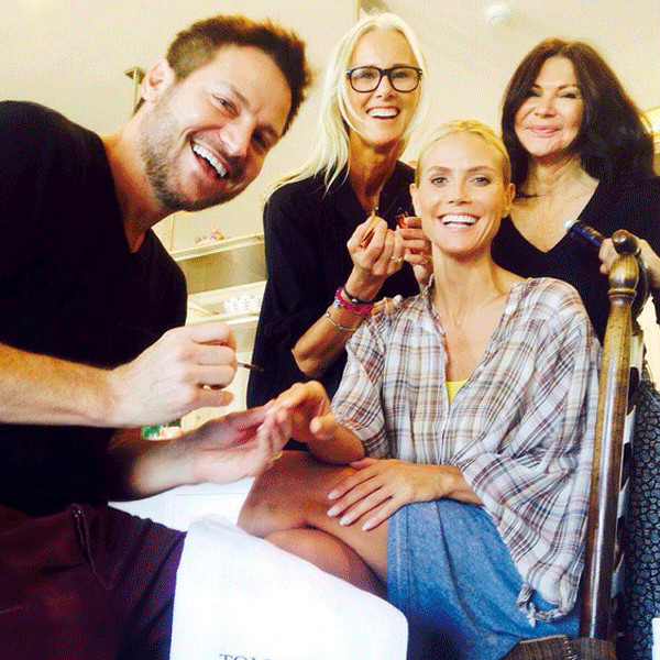 Heidi Klum, Emmys Twitpics Heidi Klum, Emmys Twitpics